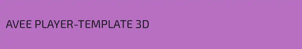 AVEE PLAYER-TEMPLATE 3D